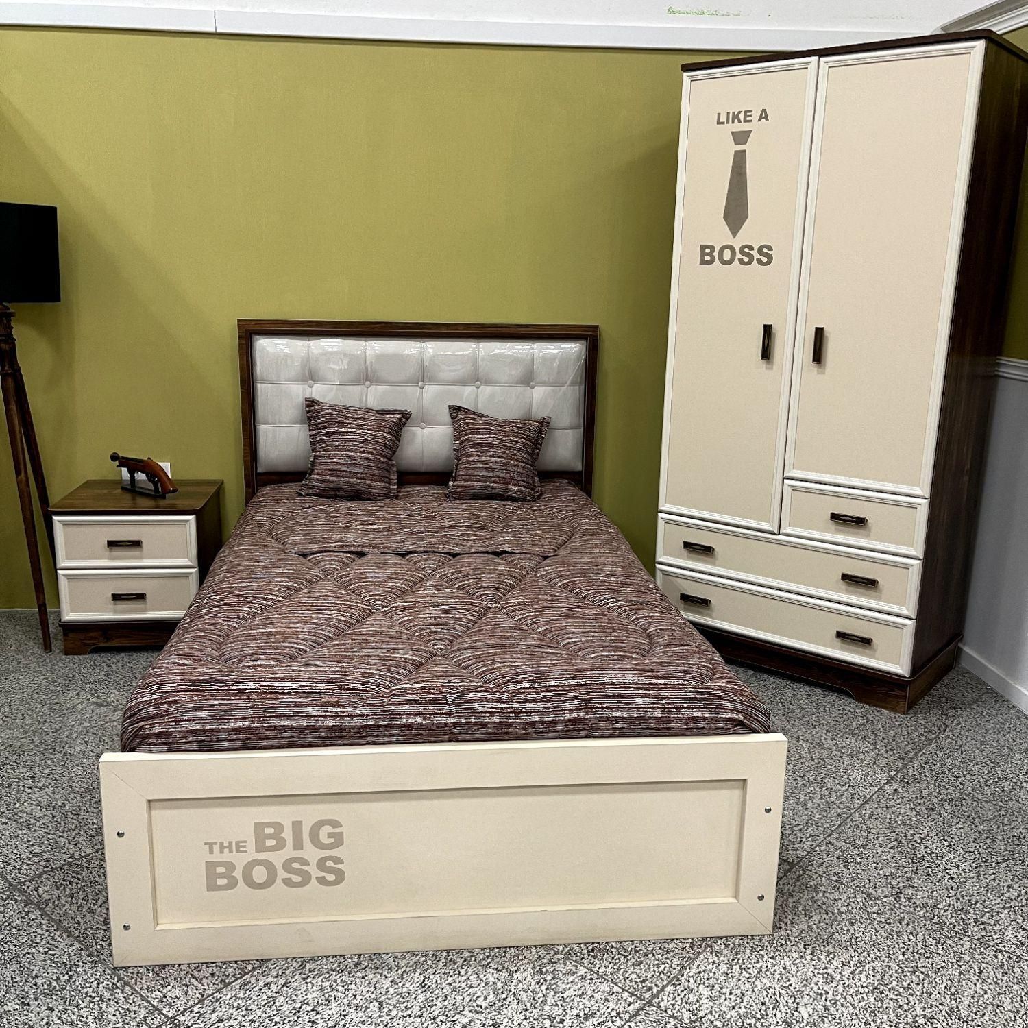 سرویس خواب نوجوان بیگ باس|تخت و سرویس خواب|کرمان, |دیوار