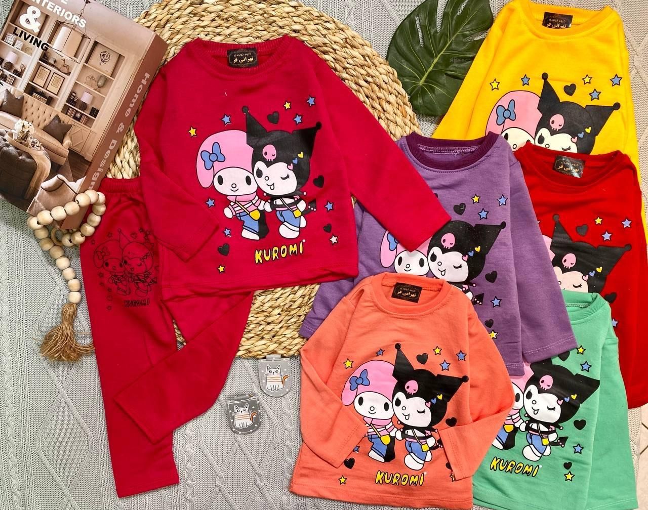 عمده تیراژ- بلوز شلوار پیش کرومی رنگ ۴سایز|کفش و لباس بچه|تبریز, |دیوار