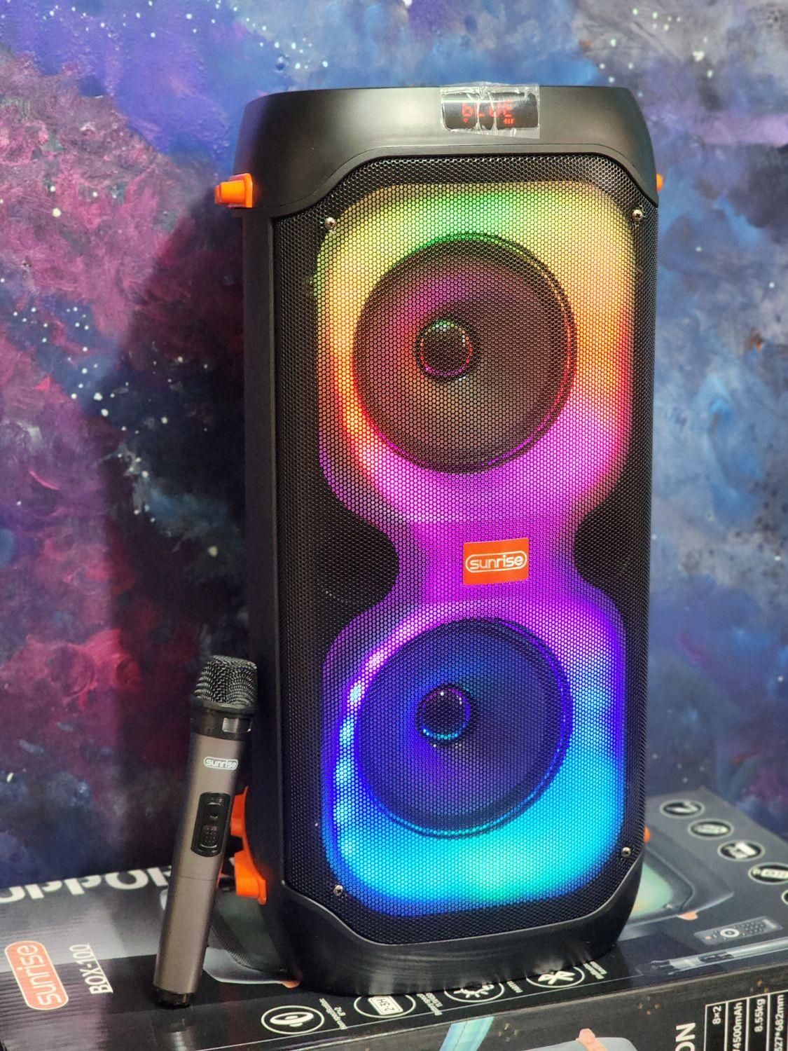 پارتی باکس سانرایز مدل BOX 100|پخش‌کننده همراه|رشت, منظریه|دیوار