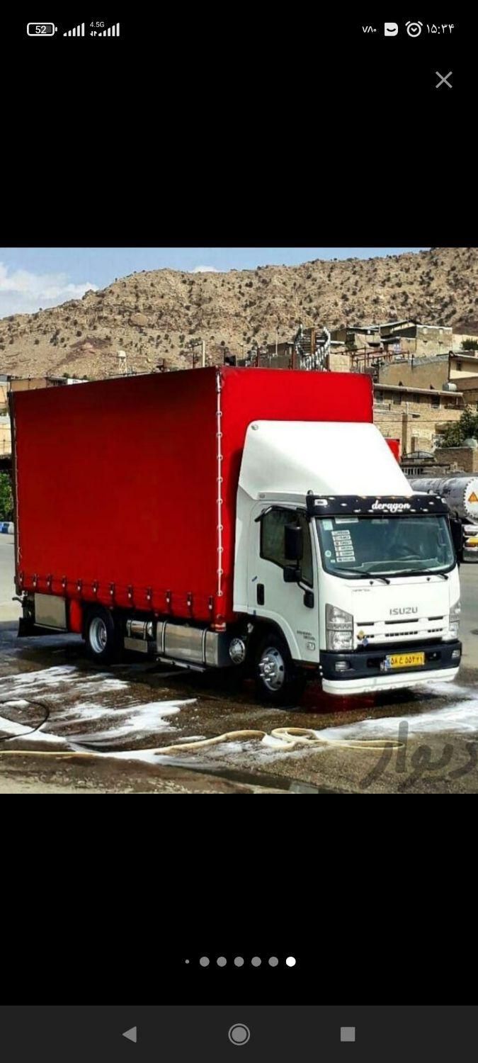 حمل و نقل بار اثاثیه باربری با خاور چادر ۶تن|خدمات حمل و نقل|زاهدان, |دیوار