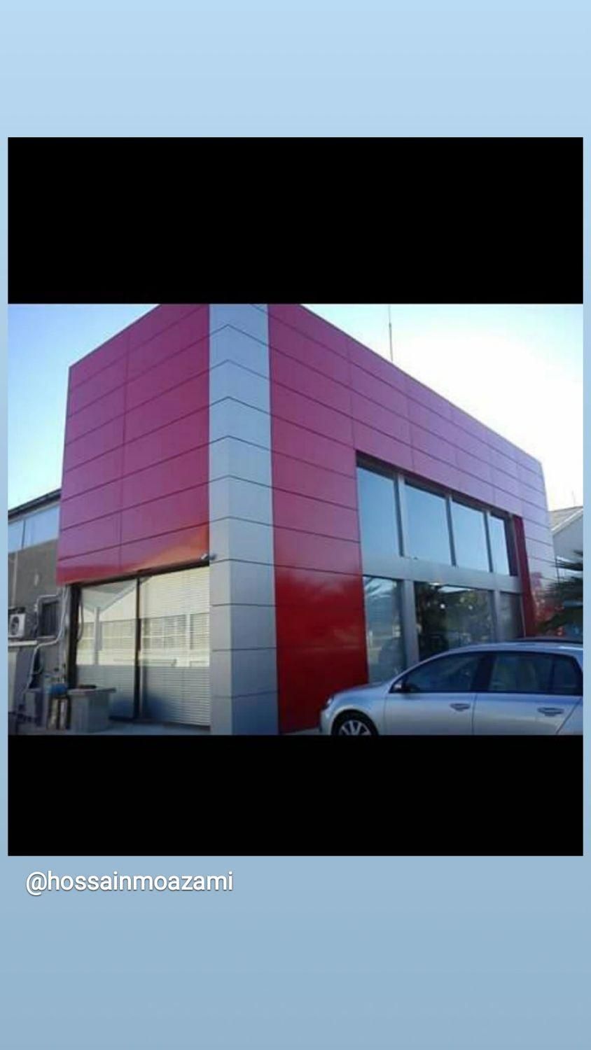 طراحی و اجرای انواع نمای کامپوزیت|خدمات پیشه و مهارت|بروجرد, |دیوار