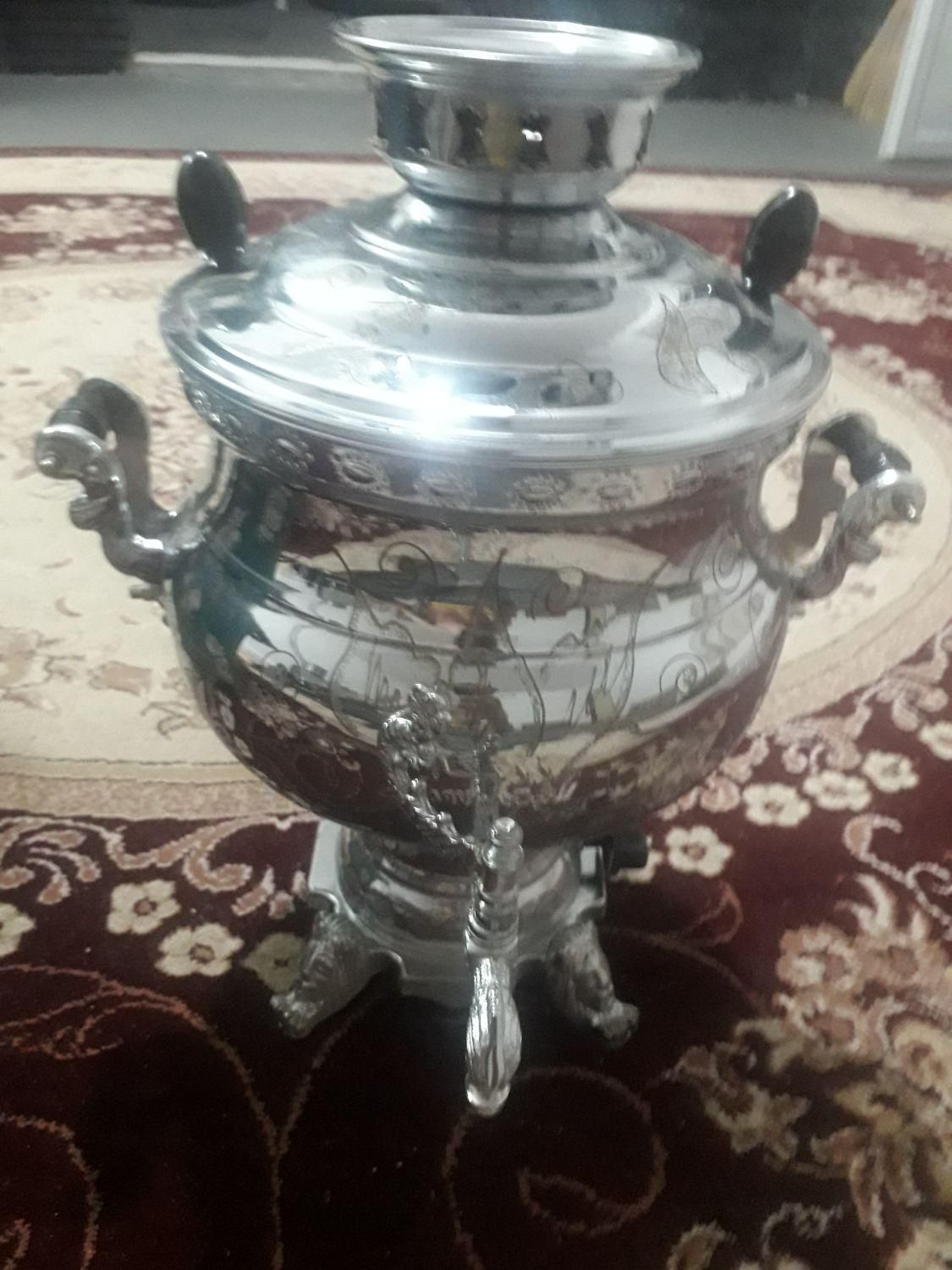 یک عدد سماور گازی نو|سماور، چای‌ساز، قهوه‌ساز|اقبالیه, |دیوار