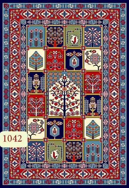 فرش قشقایی (گل رز)|فرش|شیراز, کیان آباد|دیوار