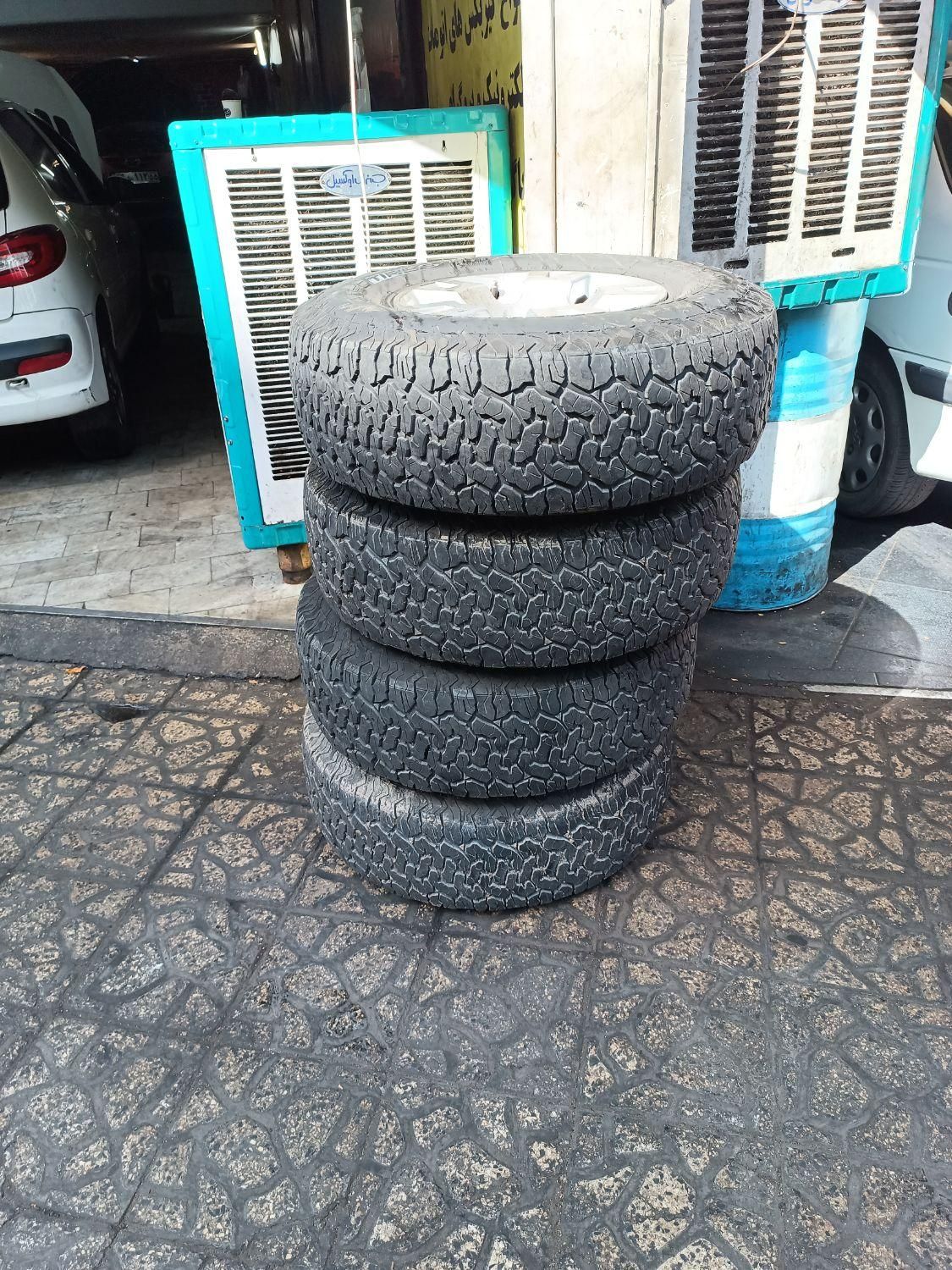 لاستیک و رینگ 16/75/2650|قطعات یدکی و لوازم جانبی|تهران, ده‌ونک|دیوار