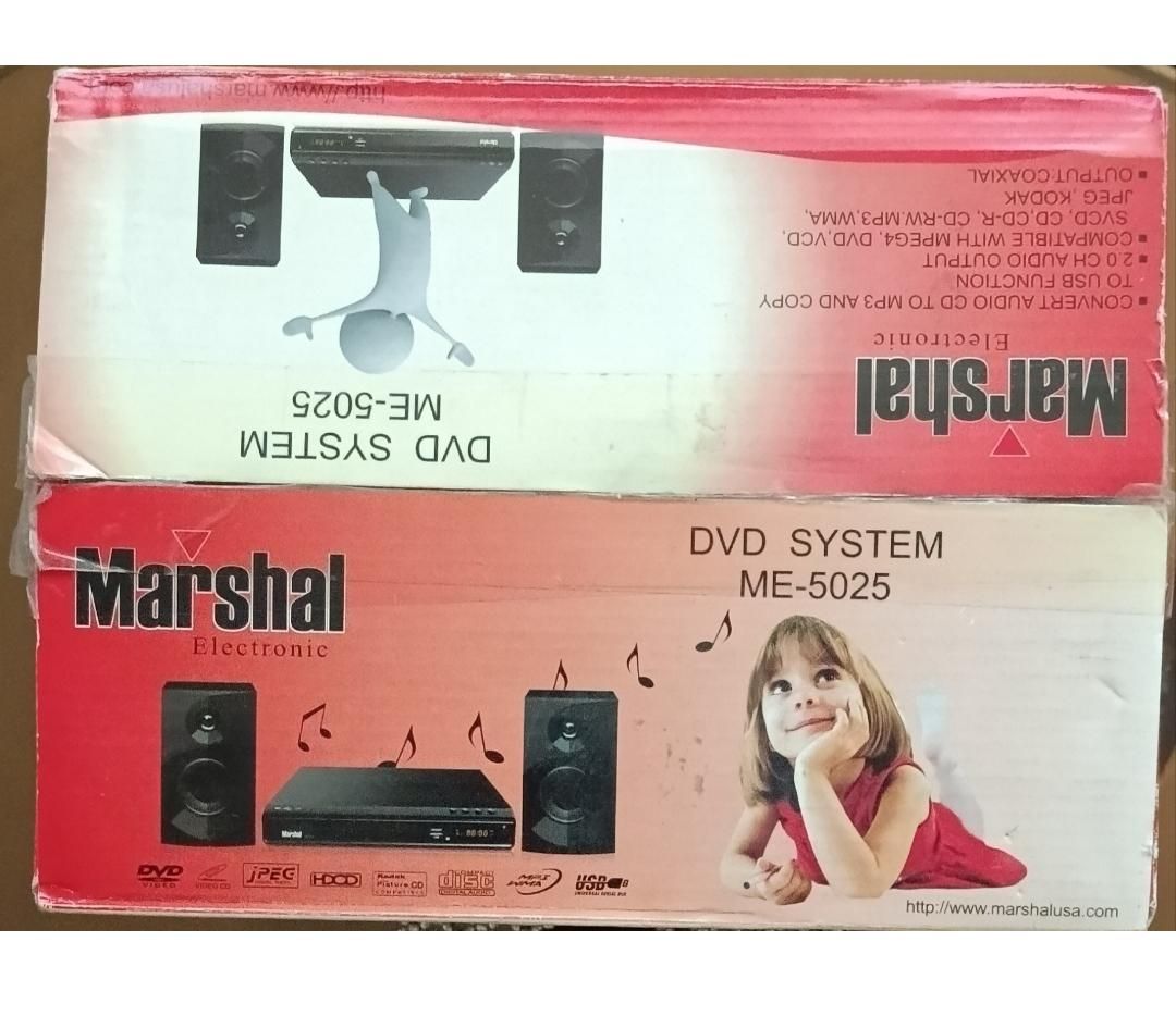 DVDسیستم مدل ME5025برند مارشال|پخش‌کننده DVD و ویدیو|کرج, باغستان|دیوار