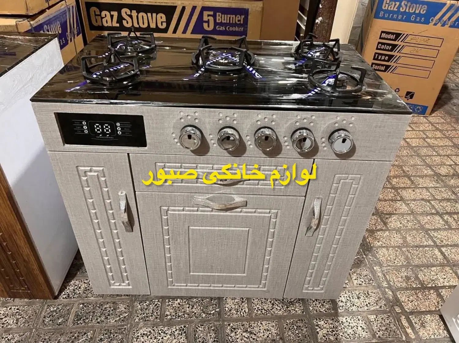 اجاق گاز کابینتی طرح فر ام دی اف|اجاق گاز و لوازم برقی پخت‌وپز|تهران, جی|دیوار