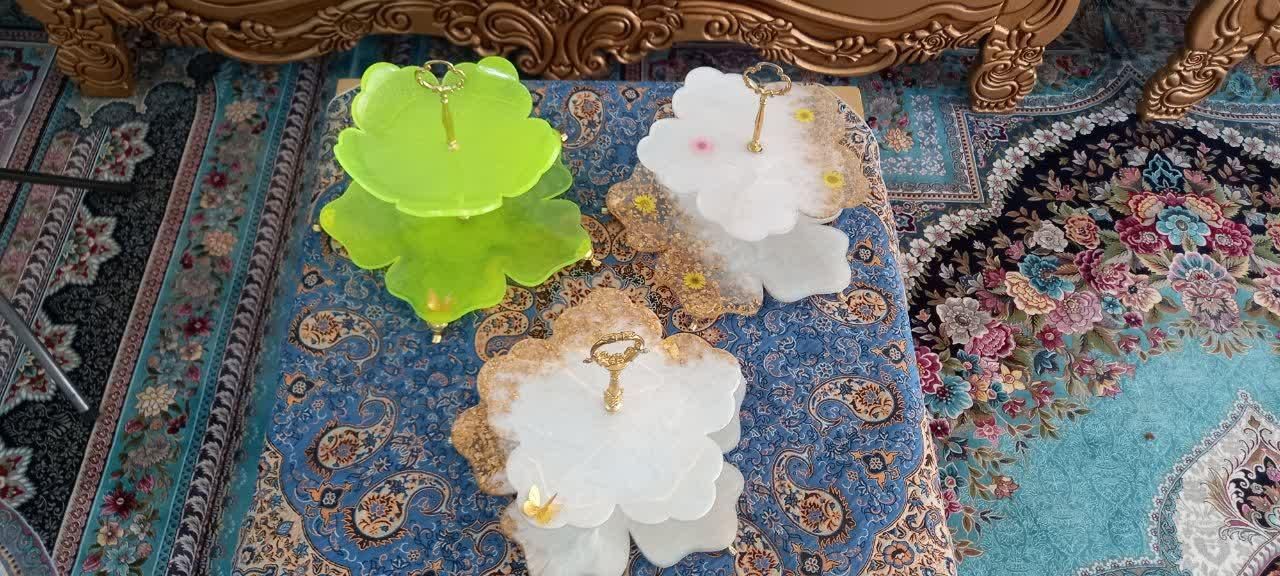 شیرینی خوری رزین|صنایع دستی و سایر لوازم تزئینی|اصفهان, باغ فدک|دیوار