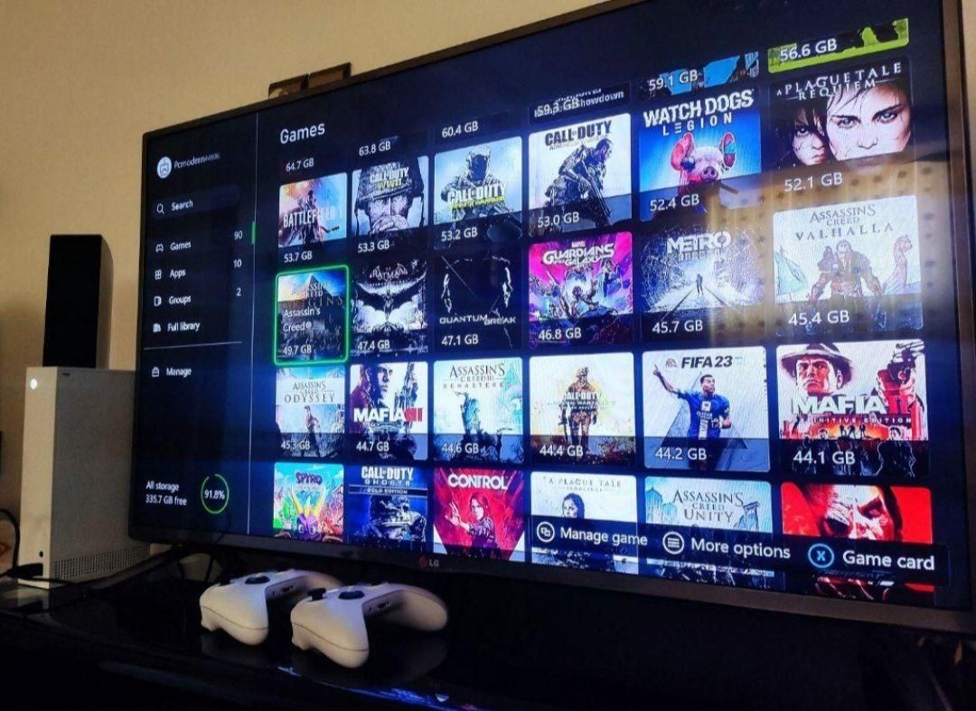 Xbox Serie S 4TB بیش از ۹۰ بازی|کنسول، بازی ویدئویی و آنلاین|تهران, خواجه نصیر طوسی|دیوار
