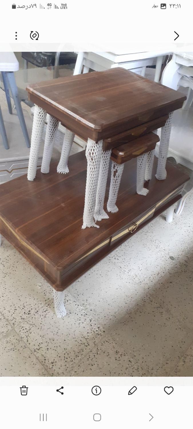 جلو مبلی و میزعسلی|مبلمان خانگی و میز عسلی|سبزوار, طبرسی (جعفرآباد)|دیوار