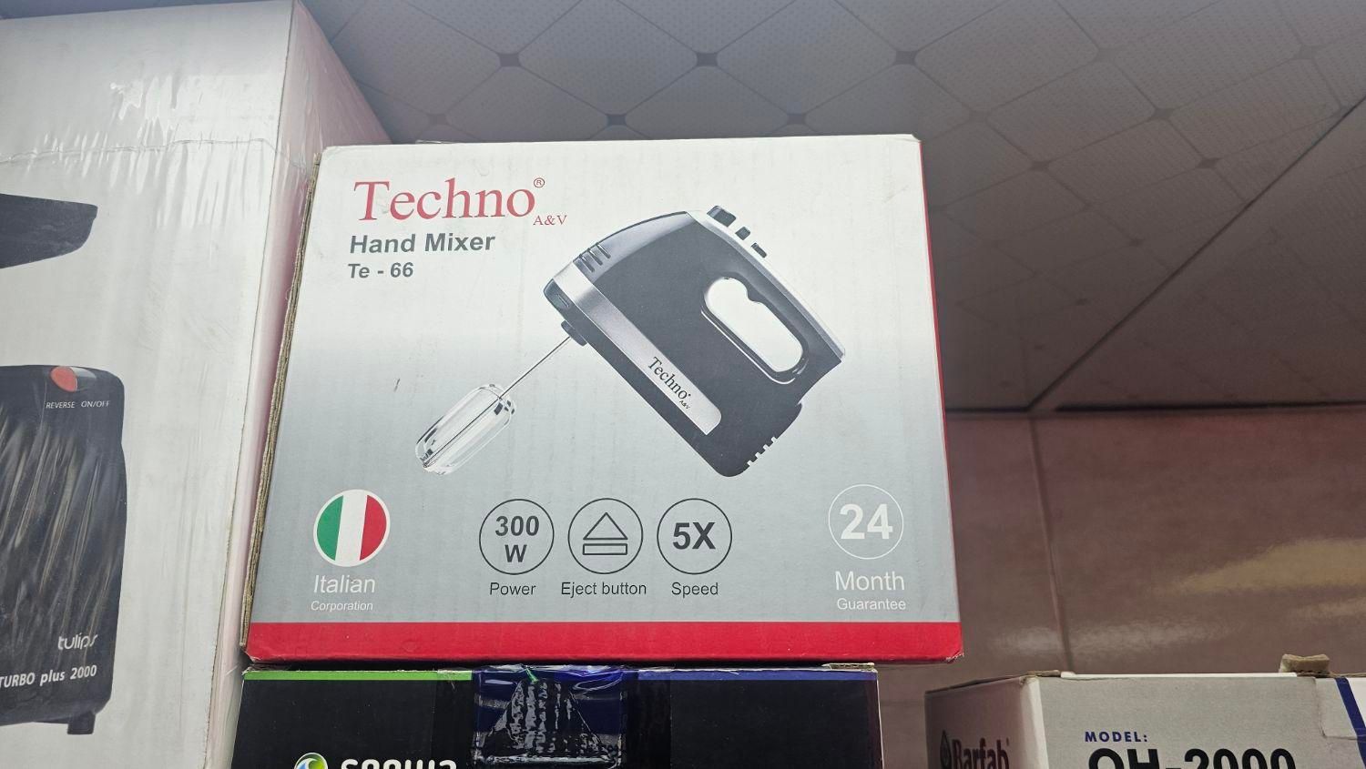همزن دستی تکنو مدل TE-66|خردکن، آسیاب، غذاساز|اصفهان, نقش جهان|دیوار