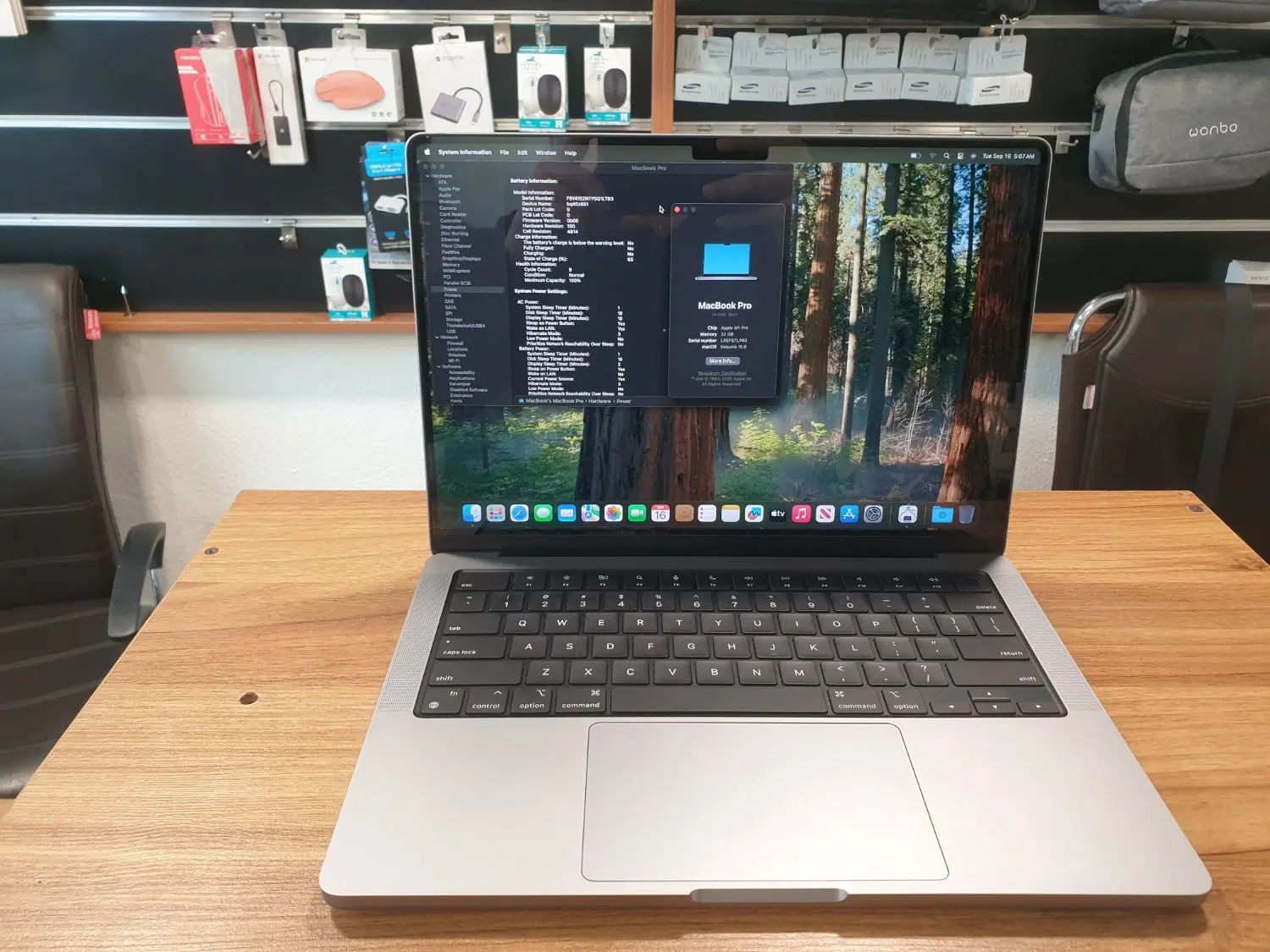 مک بوک پرو MacBook Pro M1 / رم ۳۲ گیگ/ سایکل ۱۰|رایانه همراه|تهران, جردن|دیوار