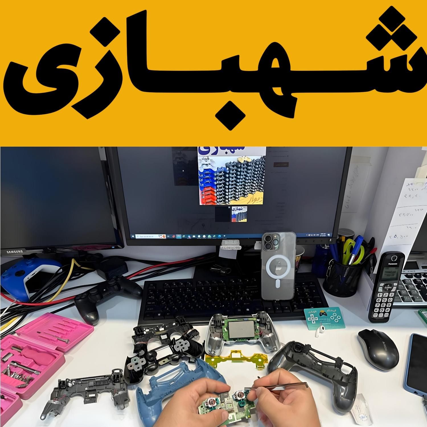 پلی استیشن دسته PS5 4 بازی نصب نیازبه تعمیرXBOX|کنسول، بازی ویدئویی و آنلاین|تهران, هروی|دیوار