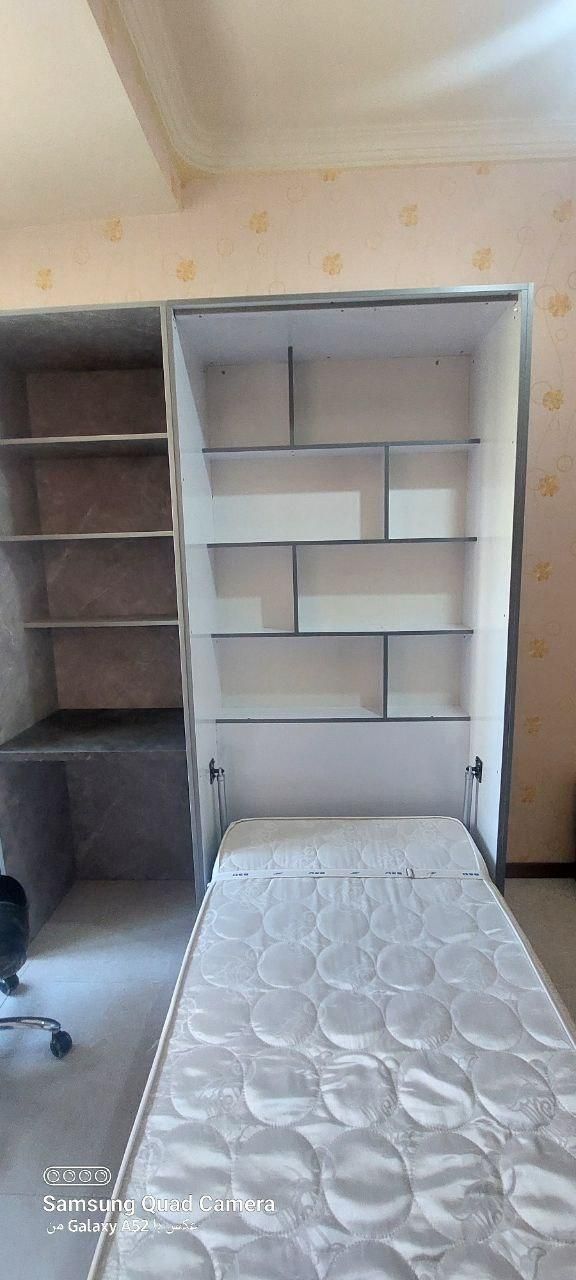 ۲ست تخت تاشو به همراه میز تحریر و کتابخانه|تخت و سرویس خواب|کرج, عظیمیه|دیوار