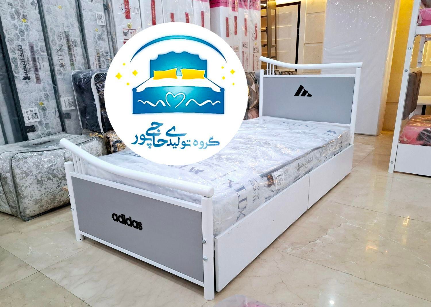 تحت خواب یک نفره حاجی پور(تختخواب۱یکنفره)تشک پدرام|تخت و سرویس خواب|مشهد, حسین‌آباد|دیوار