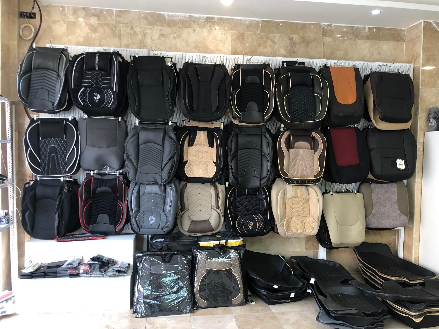 فروش انواع روکش صندلی ایرانی و خارجی .شیشه دودی|قطعات یدکی و لوازم جانبی|اصفهان, خانه اصفهان|دیوار