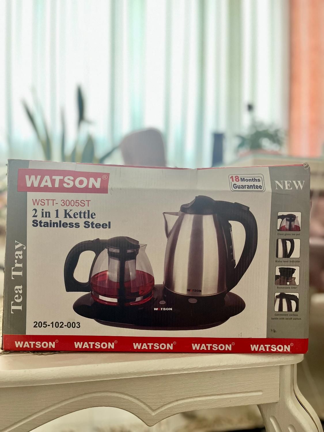 چای ساز watson 3005st|سماور، چای‌ساز، قهوه‌ساز|فومن, |دیوار