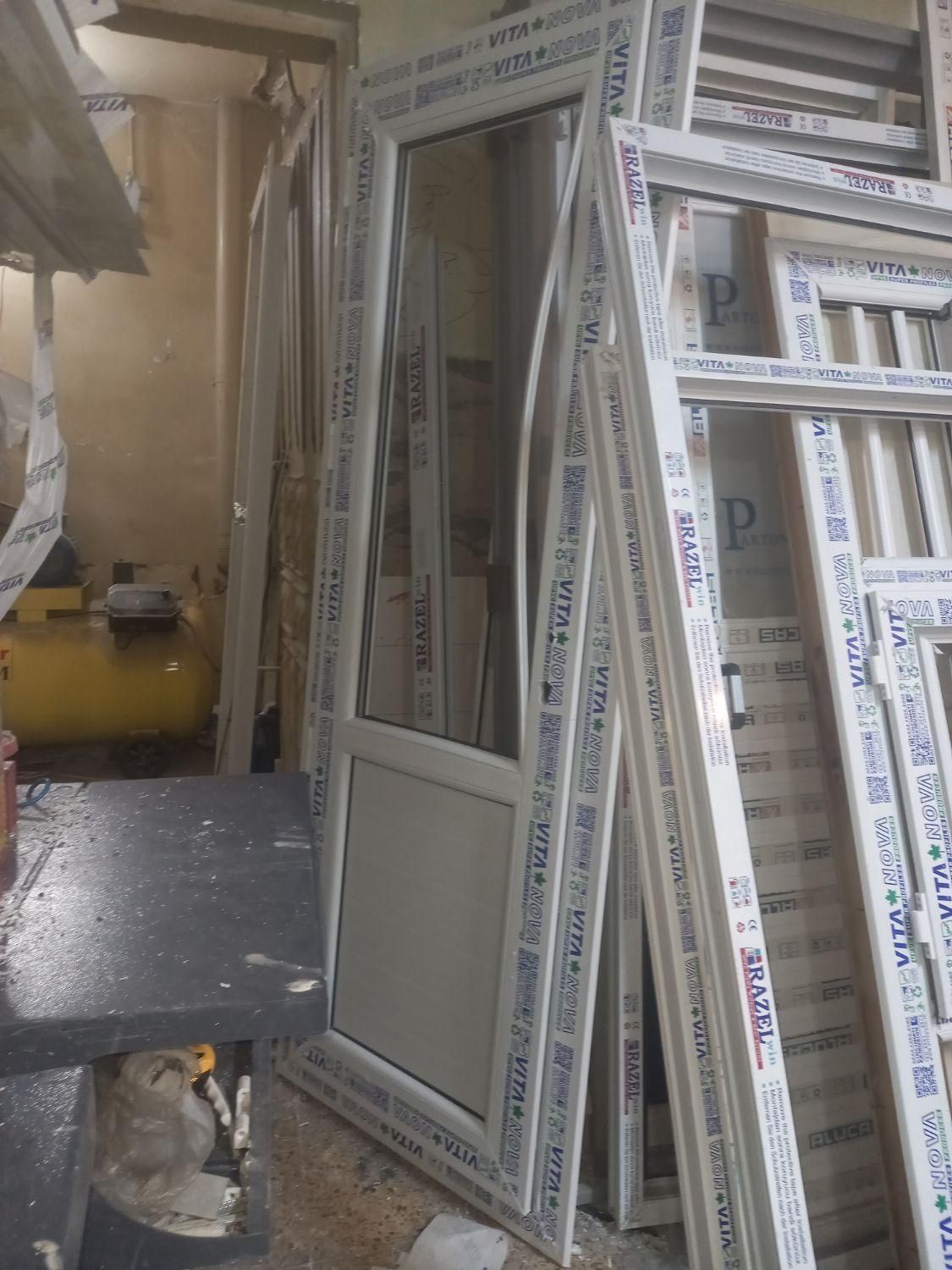 درب و پنچره دوجداره upvc|مصالح و تجهیزات ساختمان|بندر ماهشهر, |دیوار
