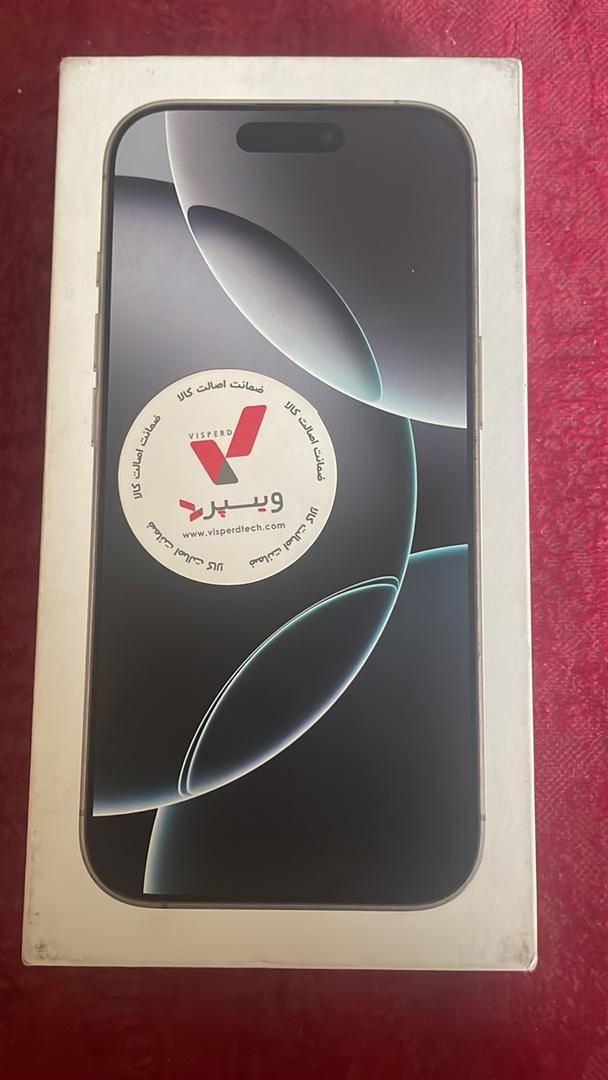 اپل iPhone 16 Pro با حافظهٔ ۲۵۶ گیگابایت|موبایل|تهران, اکباتان|دیوار