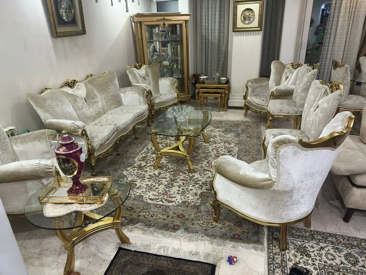 مبل‌ و میز نهار خوری چوبی پذیرایی|مبلمان خانگی و میز عسلی|تهران, فرمانیه|دیوار