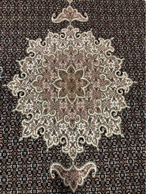 (فرش فرزین)جفت۶مترماهی خورشیدی۴۰رج حاشیه افسری|فرش|تبریز, |دیوار