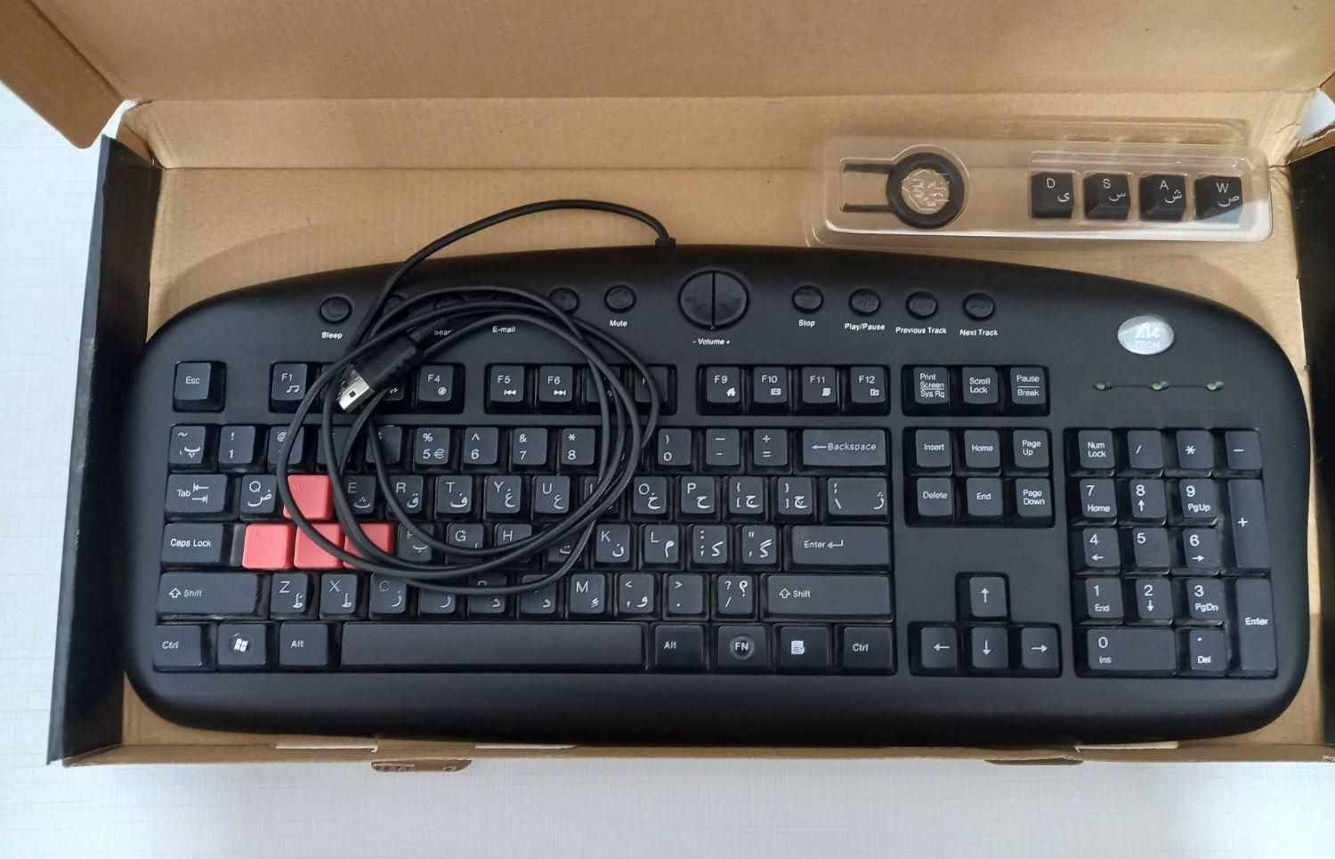 کیبورد گیمینگ A4TECH  مدل KB-28G|رایانه رومیزی|گنبد کاووس, |دیوار