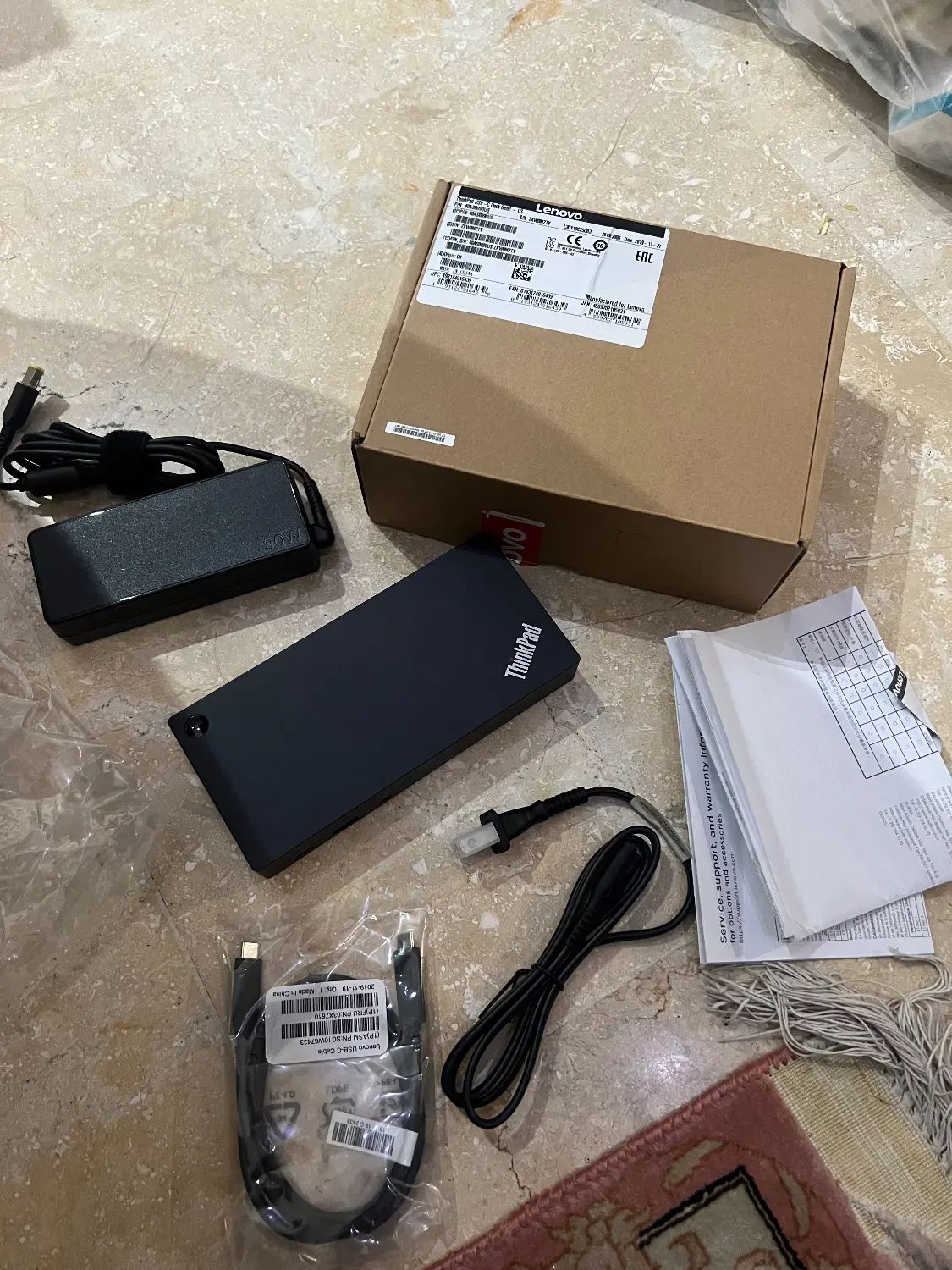 داک جن دو لنوو lenovo dock gen 2|قطعات و لوازم جانبی رایانه|تهران, نیلوفر|دیوار