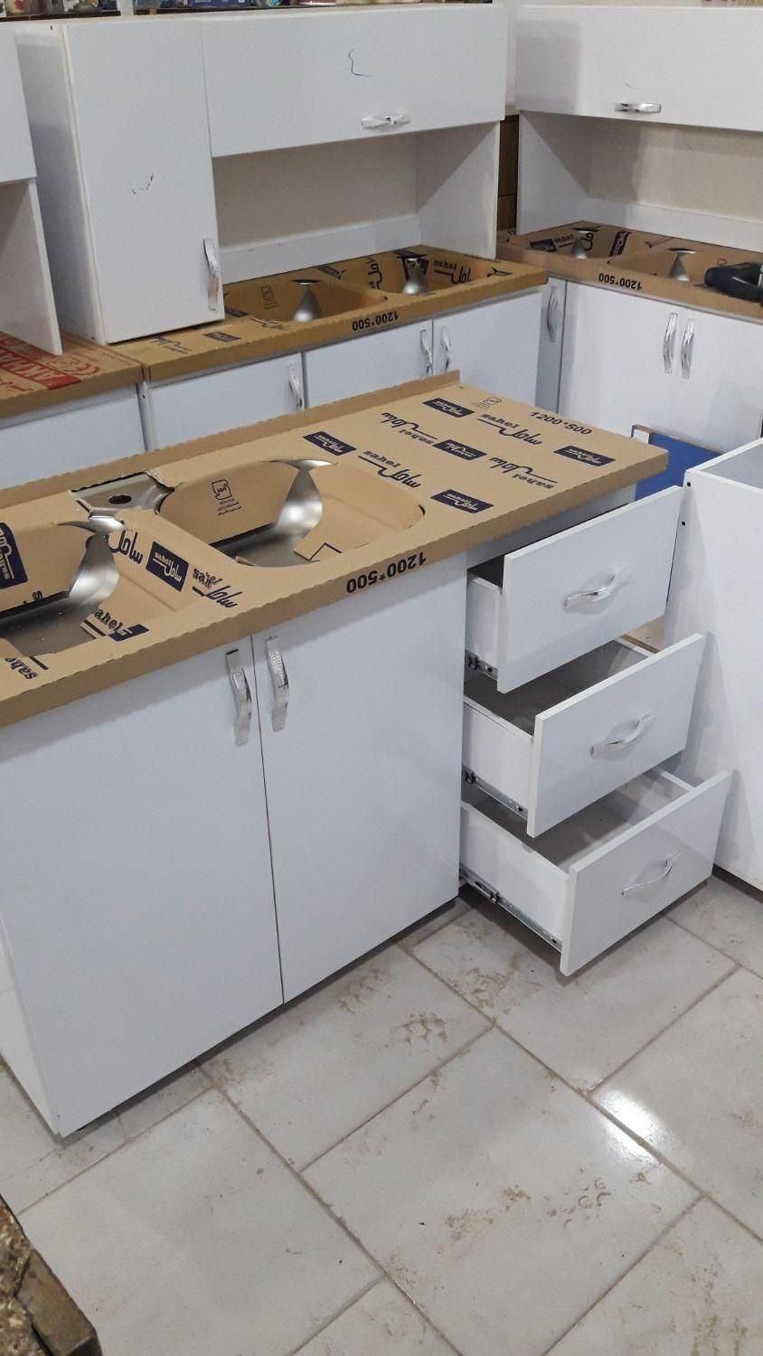 کابینت آماده کد 6 متری ویترین بلند|مصالح و تجهیزات ساختمان|خرم‌آباد, |دیوار