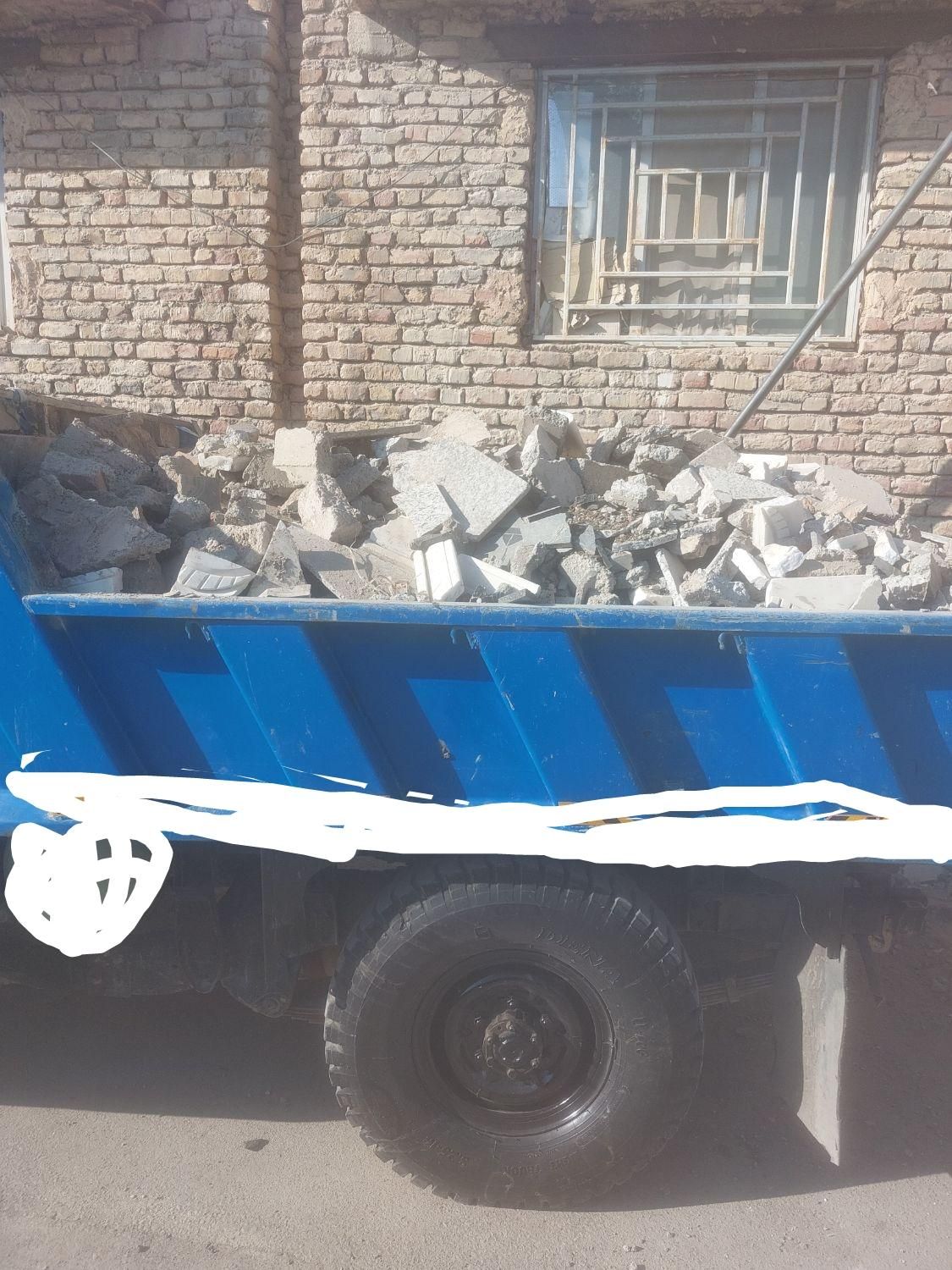 حمل جمع آوری نخاله ساختمانی شن ماسه|خدمات حمل و نقل|زاهدان, |دیوار