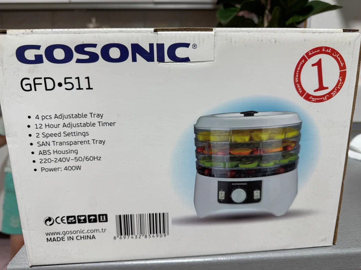 میوه خشک‌کن برند GOSONIC|سایر لوازم برقی|تهران, حکیمیه|دیوار