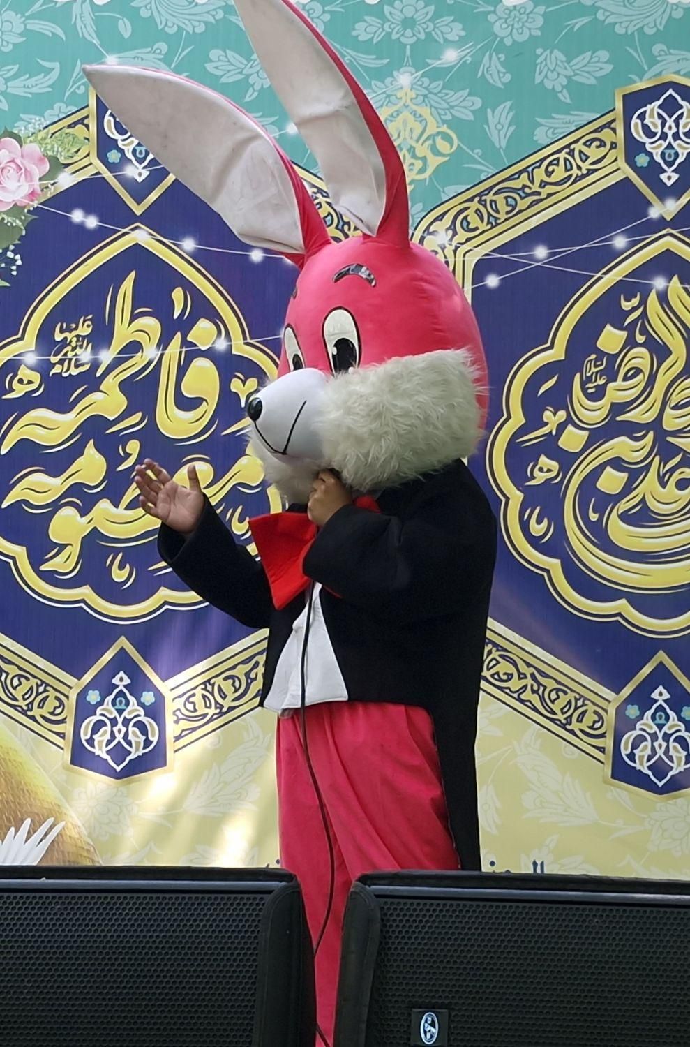 اجاره عروسک تن پوش خرگوش ۵۰۰ تومان روزانه و ساعتی|خدمات پذیرایی، مراسم|تهران, آهنگ|دیوار