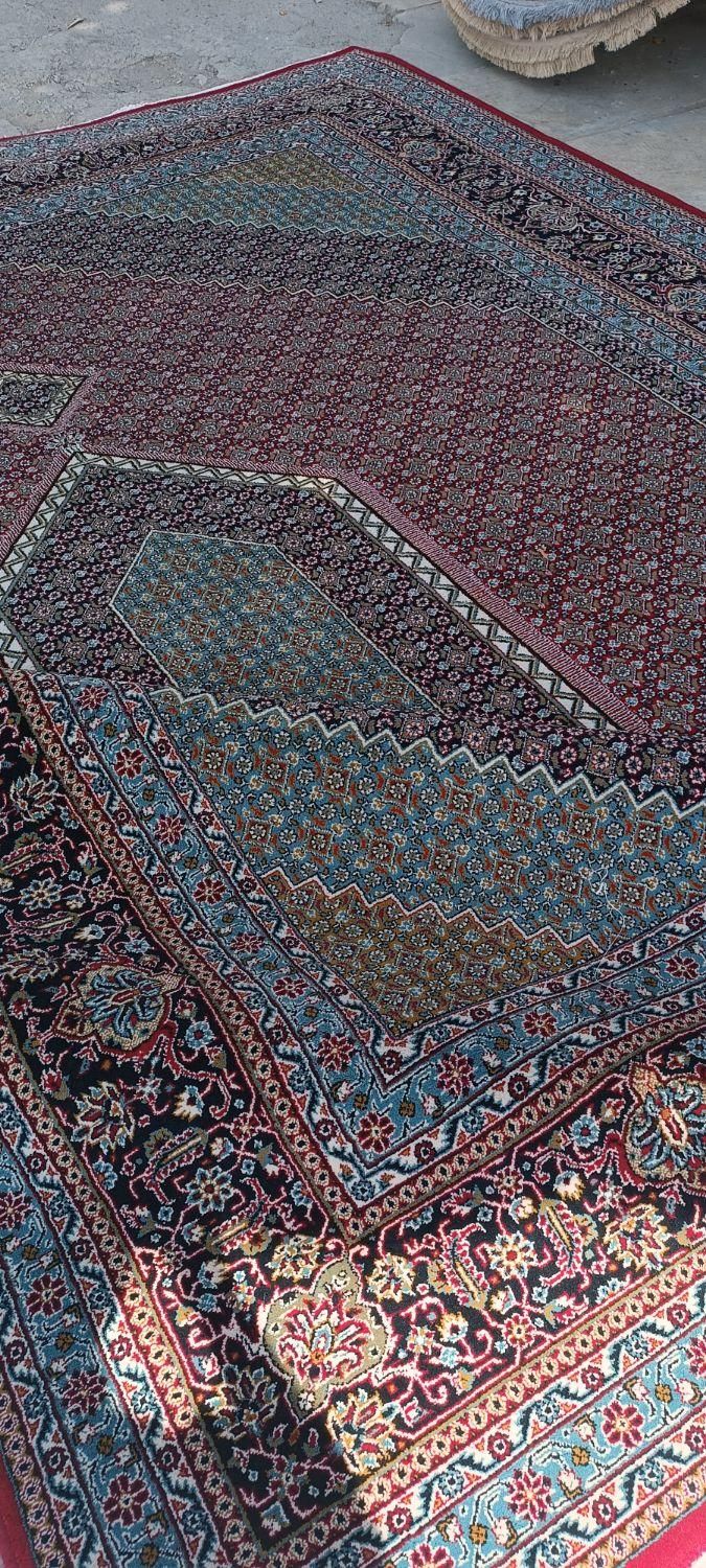 ۴ تخته فرش ( ۱۲ متری . ماهی تکاب) در حد نو|فرش|قروه, |دیوار