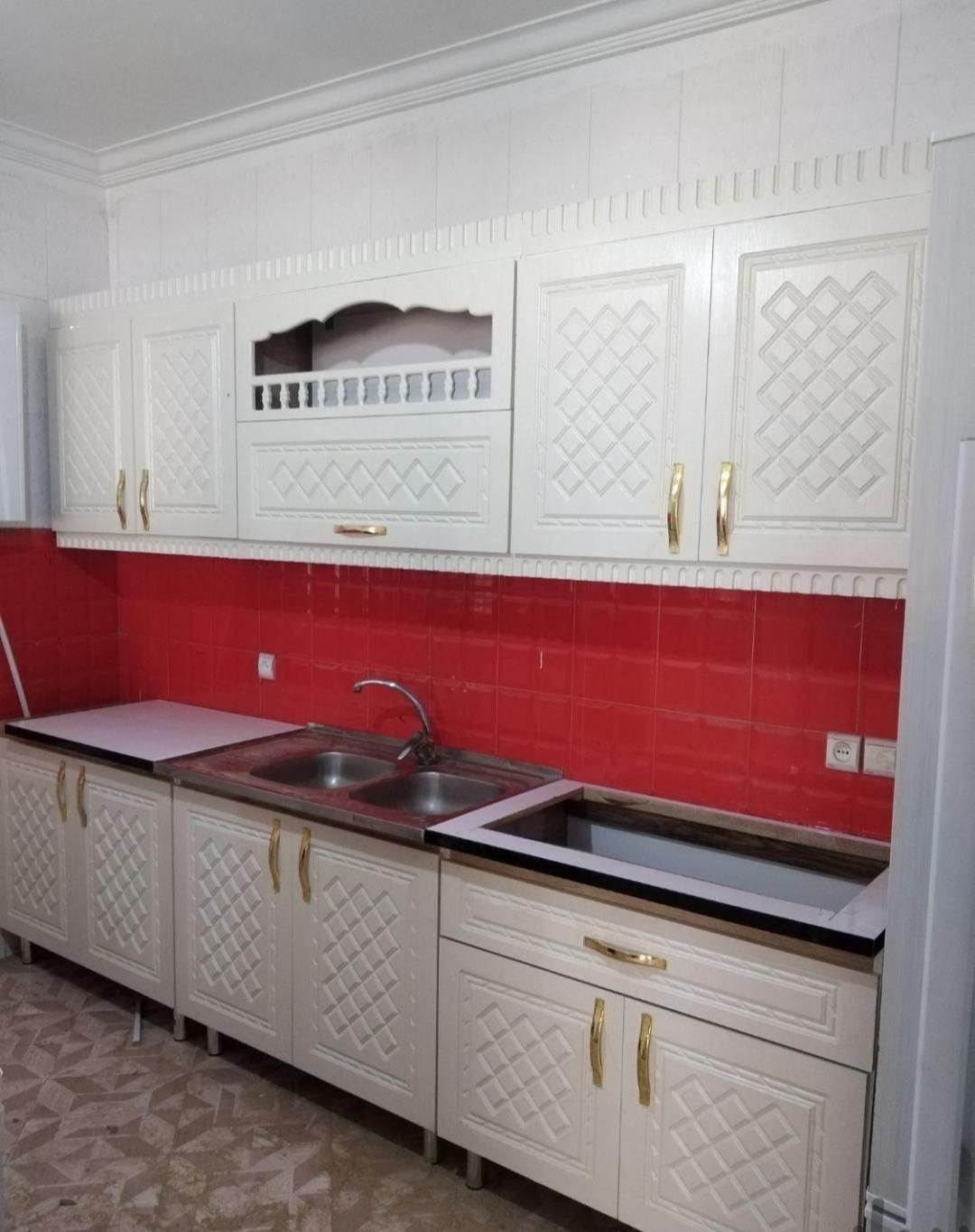 کابینت پیش ساخته ( نو ) 6 متری آماده نصب|مصالح و تجهیزات ساختمان|نیشابور, دهنو|دیوار