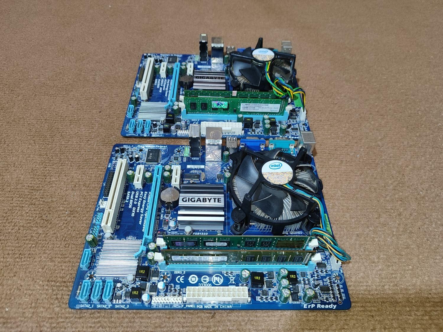 ۲ عدد باندل گیگا با پردازنده ۷۳۰۰ و رم ۴ ddr3|قطعات و لوازم جانبی رایانه|چالوس, |دیوار