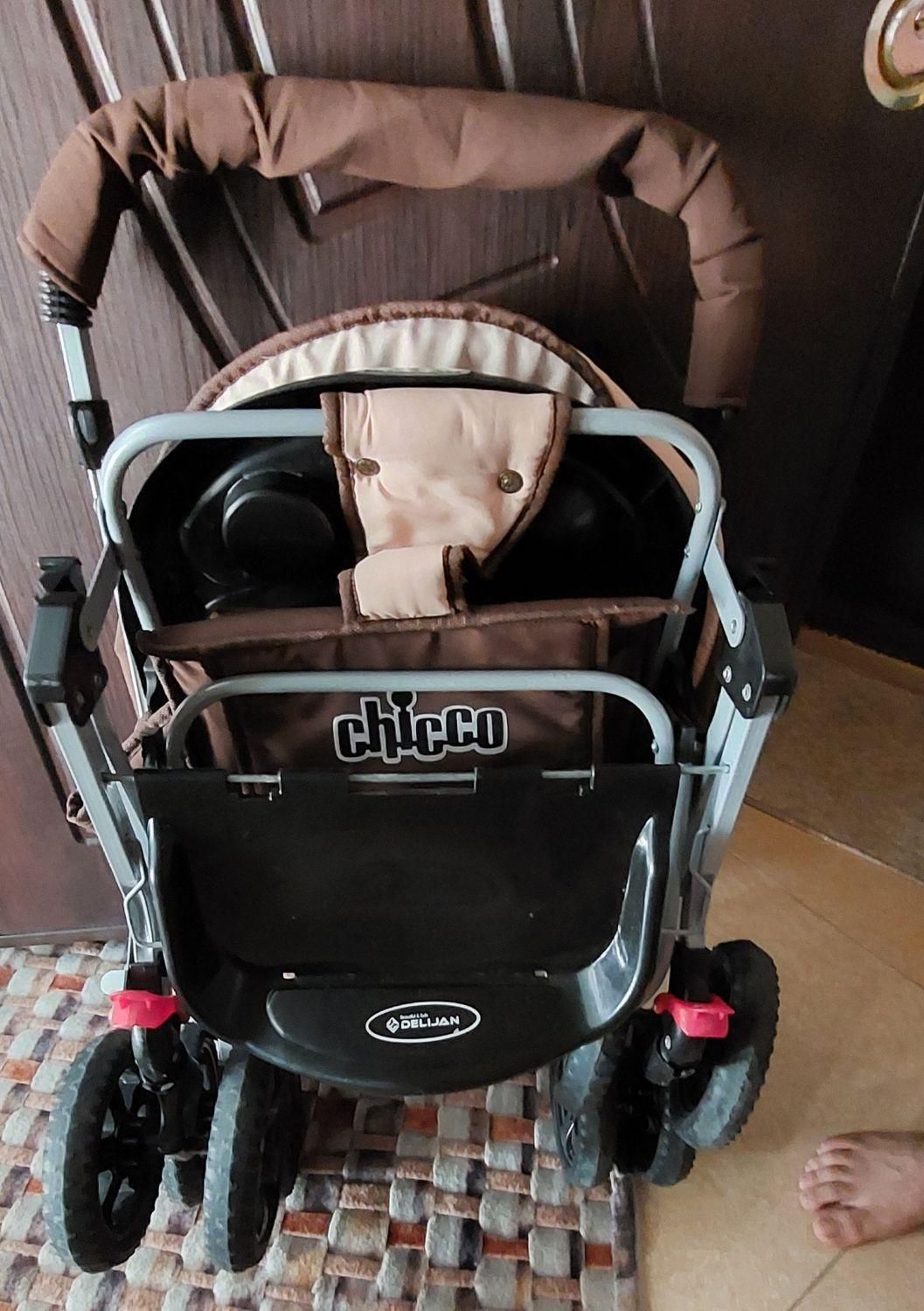 کالسکه و رورک مارک چیکو در حد نو|کالسکه و لوازم جانبی|اردبیل, |دیوار