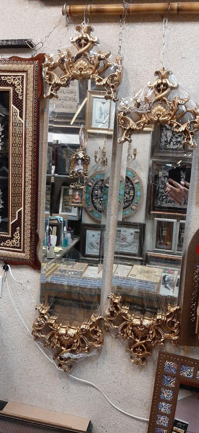 آینه  قرینه آینه کلاسیک قدی|آینه|اصفهان, شاهزید|دیوار