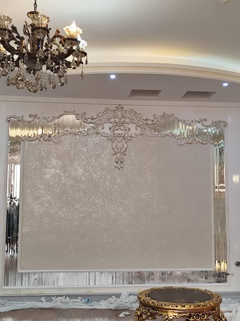 گچبری پیش‌ساخته گچ بری گچکاری گچ کاری|خدمات پیشه و مهارت|تبریز, |دیوار