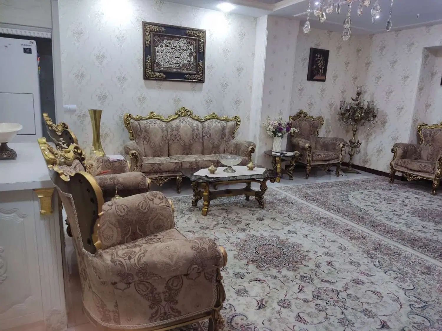 مبل استیل چوب راش|مبلمان خانگی و میز عسلی|تهران, مقدم|دیوار