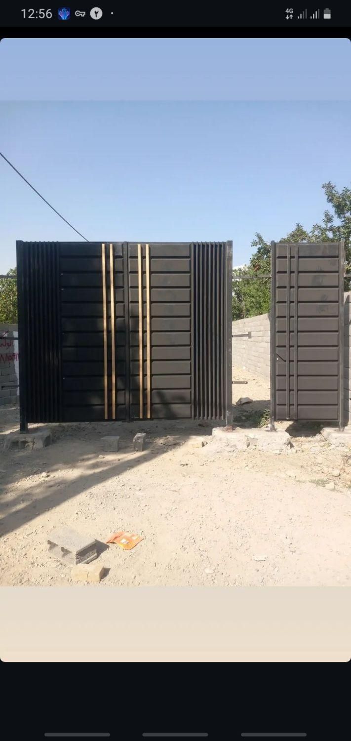 درب خطدار پارکینگی باغی حیاطی ویلایی لیزر اتاقیY17|مصالح و تجهیزات ساختمان|دماوند, دماوند|دیوار