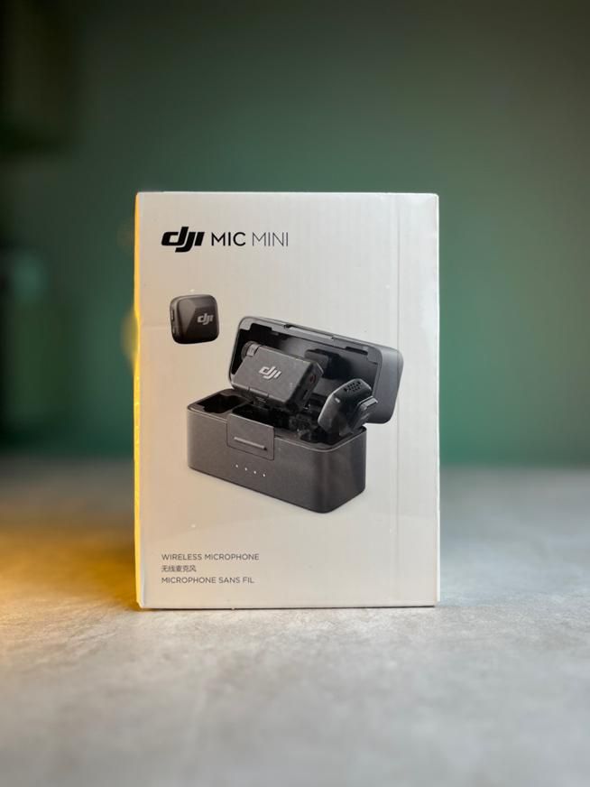 میکروفن بی سیم برند دی جی آی DJI MIC MINI|صوتی و تصویری|قزوین, |دیوار