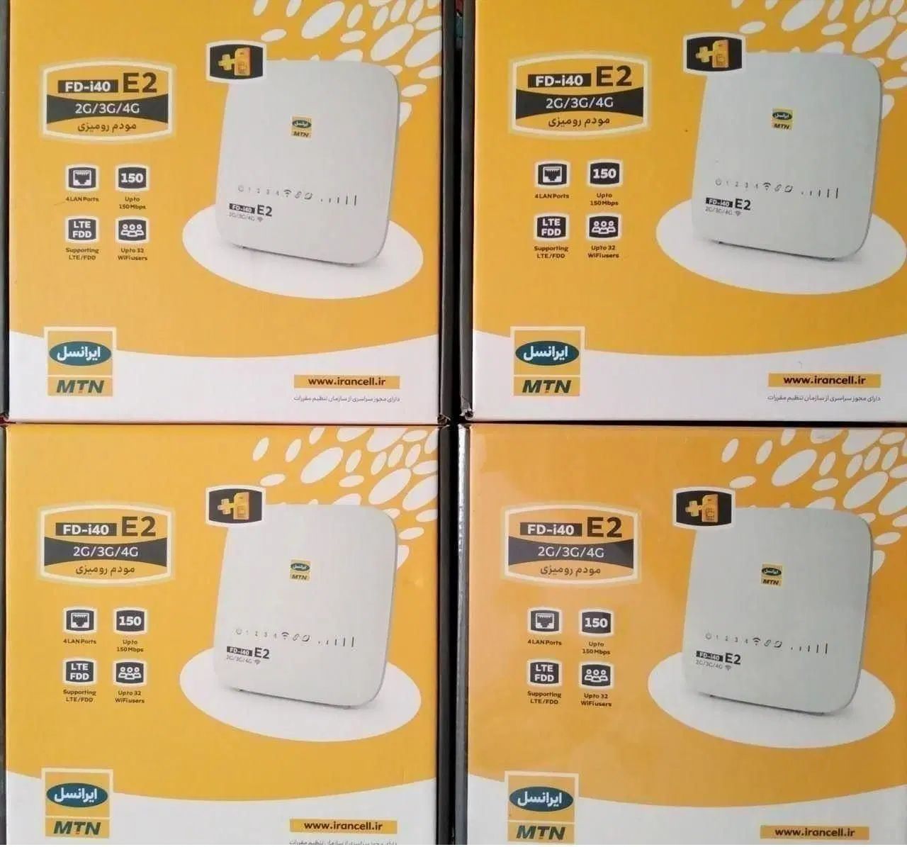مودم سیمکارتی ایرانسل i40 E2 به دوربین + ماینر MTN|مودم و تجهیزات شبکه|تبریز, |دیوار