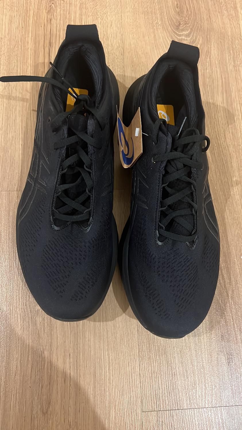 کفش رانینگ Asics Nimbus 25 مردانه Full Black|کیف، کفش، کمربند|تهران, کامرانیه|دیوار