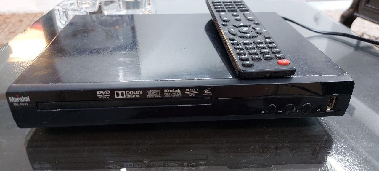 DVD پلیر مارشال me5022 در حد نو . سالم باز نشده|پخش‌کننده DVD و ویدیو|تهران, شهرک امید|دیوار