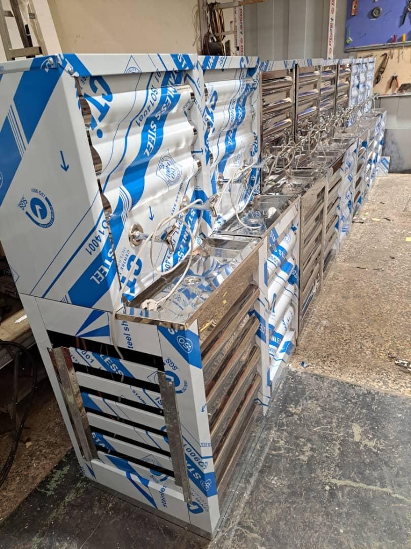 آب سردکن  با ظرفیت مخزن از ده لیتر تا هزار لیتر|آبسردکن و تصفیه آب|شیراز, کوشک میدان|دیوار