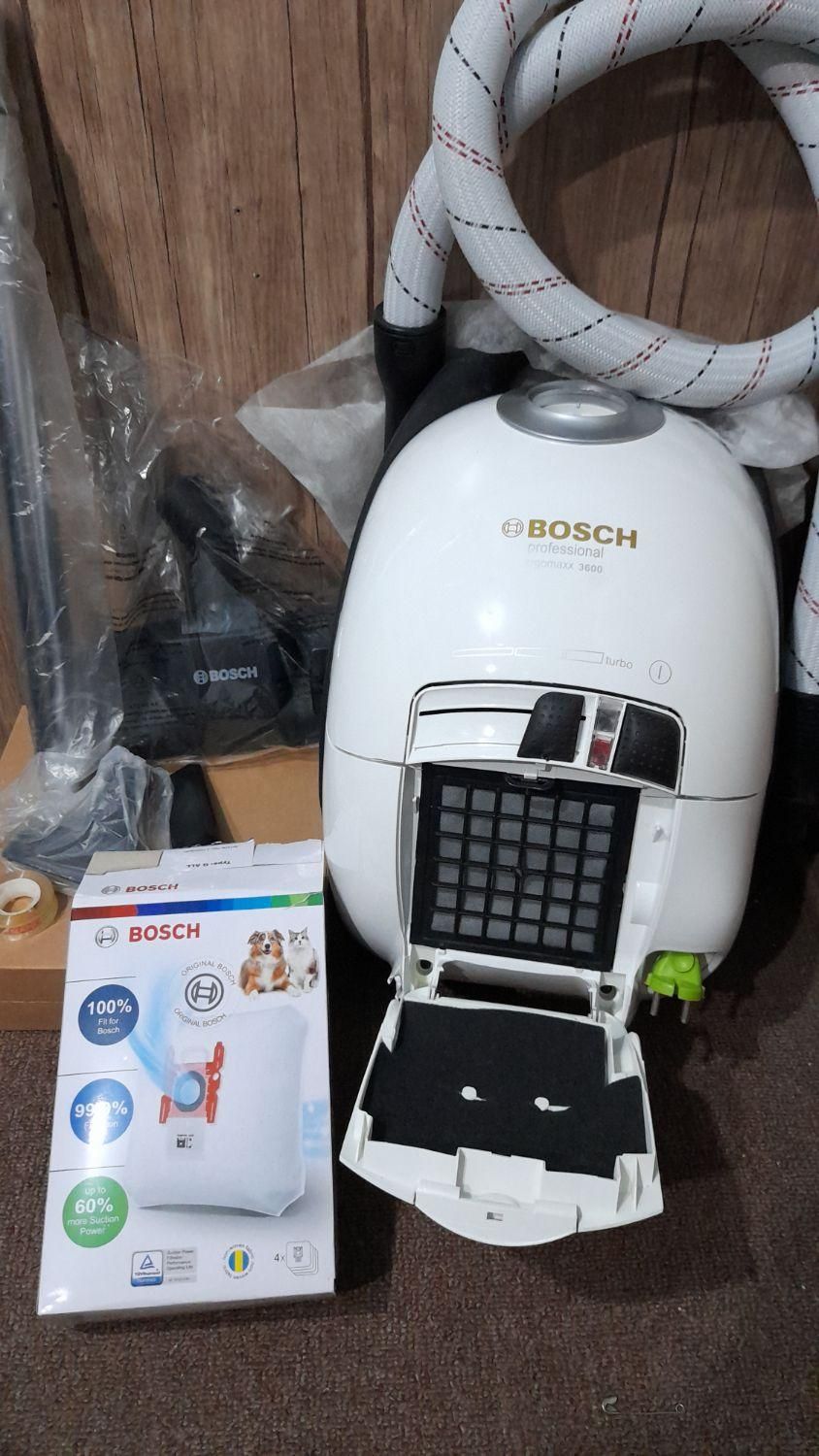 جاروبرقیی ۳۶۰۰وات (BOSH)اورجینال اصلی آکبند|جاروبرقی، جارو شارژی، بخارشو|تهران, جیحون|دیوار
