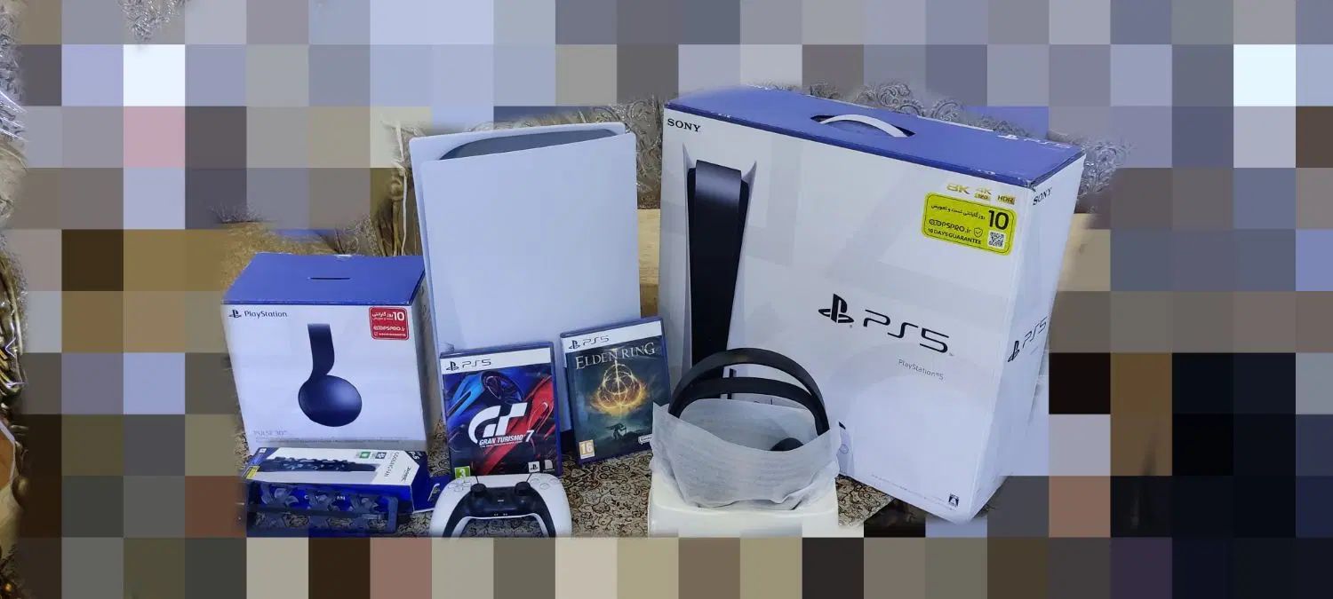 ps 5 fat - pulse 3d - elden ring - granturismo 7|کنسول، بازی ویدئویی و آنلاین|تهران, خانی آباد نو جنوبی|دیوار