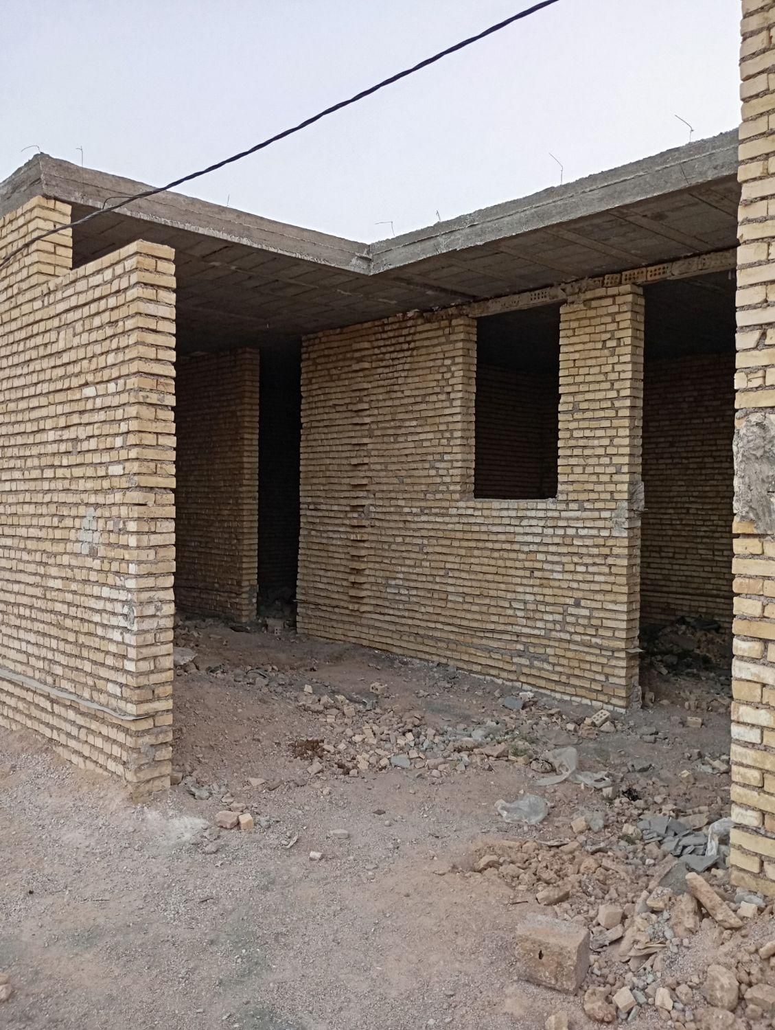 خانه نیمه کاره کوی مندلی خیابان چهارکروشات غربی|فروش زمین و ملک کلنگی|اهواز, کوی مندلی(سه راه خرمشهر)|دیوار