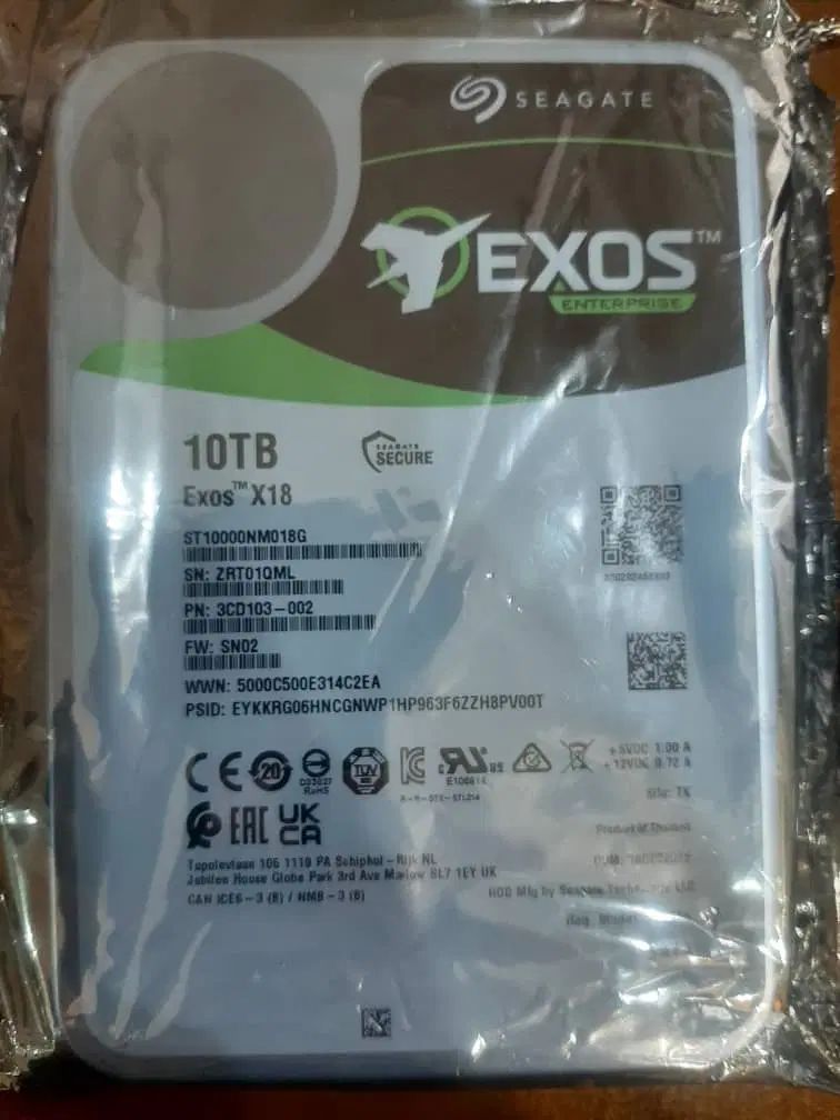 هارد exos seagate 10TB SATA|قطعات و لوازم جانبی رایانه|تهران, فردوس|دیوار