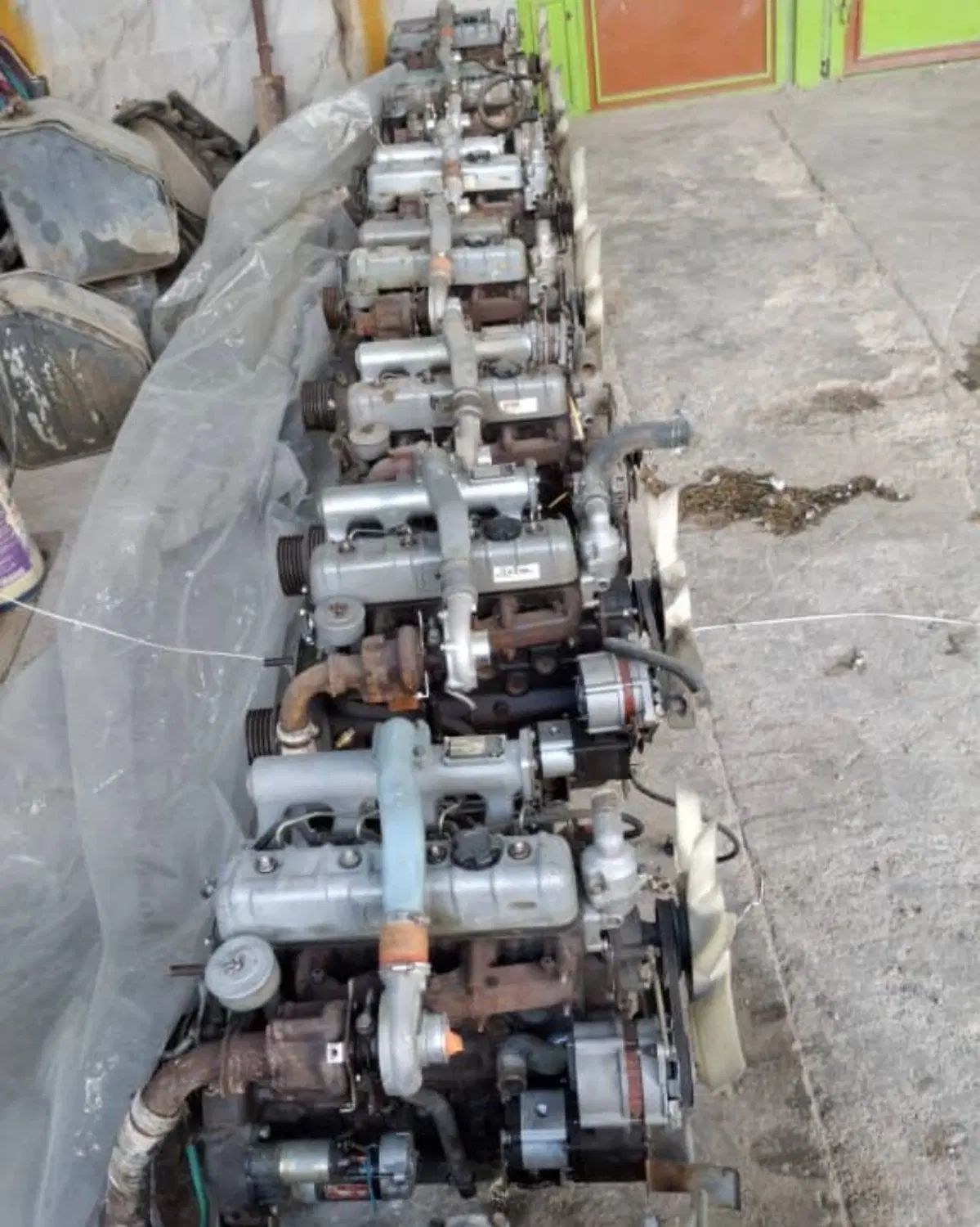 موتورکمباین زنجیری ابکشی و جنراتوری شرایطی|ماشینآلات صنعتی|شیراز, شاهچراغ|دیوار