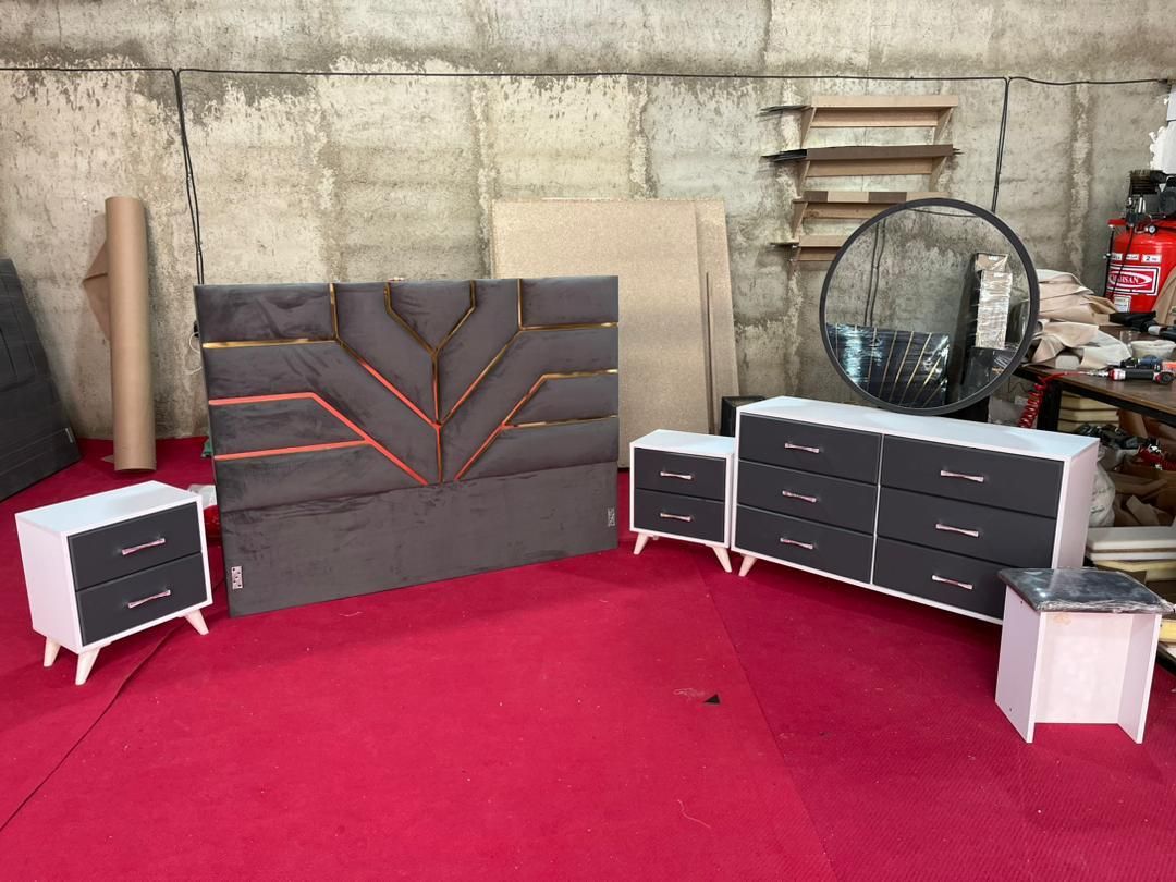 سرویس خواب سلنا مجموع کامل|تخت و سرویس خواب|کرج, عظیمیه|دیوار