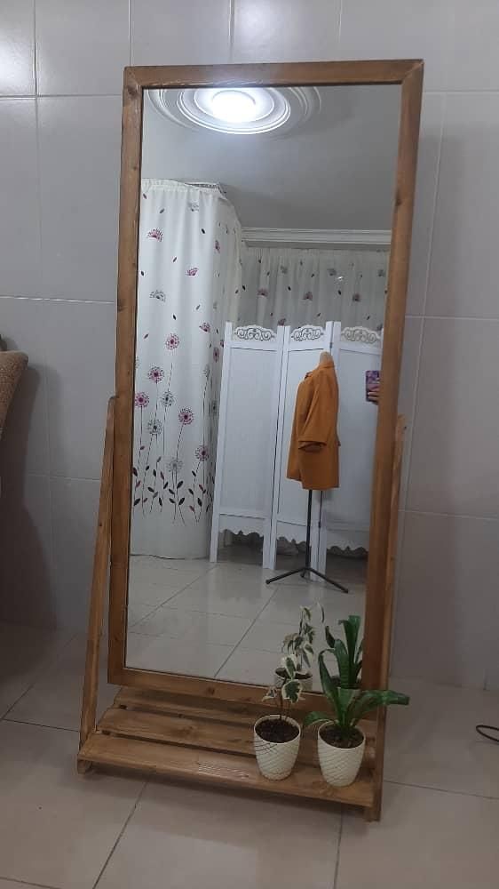 آینه تمام قد با چوب روسی|آینه|ارومیه, |دیوار